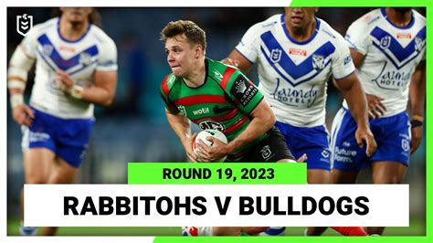 rabbitohs vs bulldogs 2023